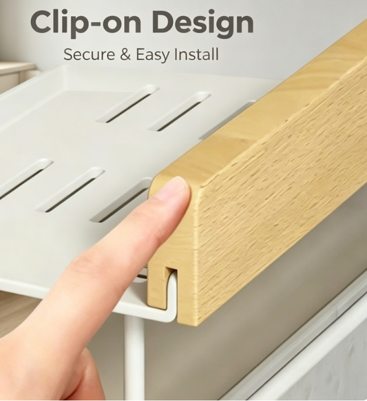 Artisan Crafted Wall Hanging Spice Rack - Natural Timber Floating Storage Ledges for Kitchen and Pantry Decor